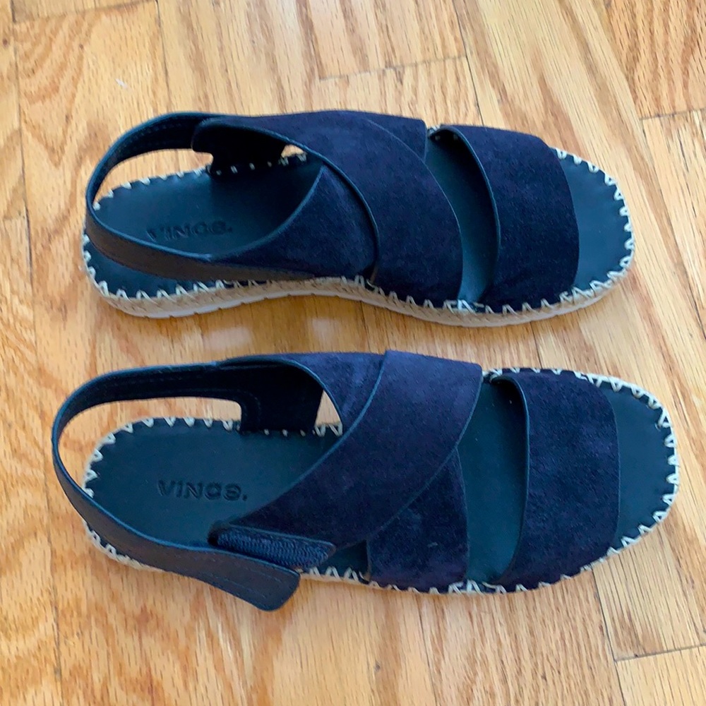 Brand New Vince Flat Espadrille Sandals